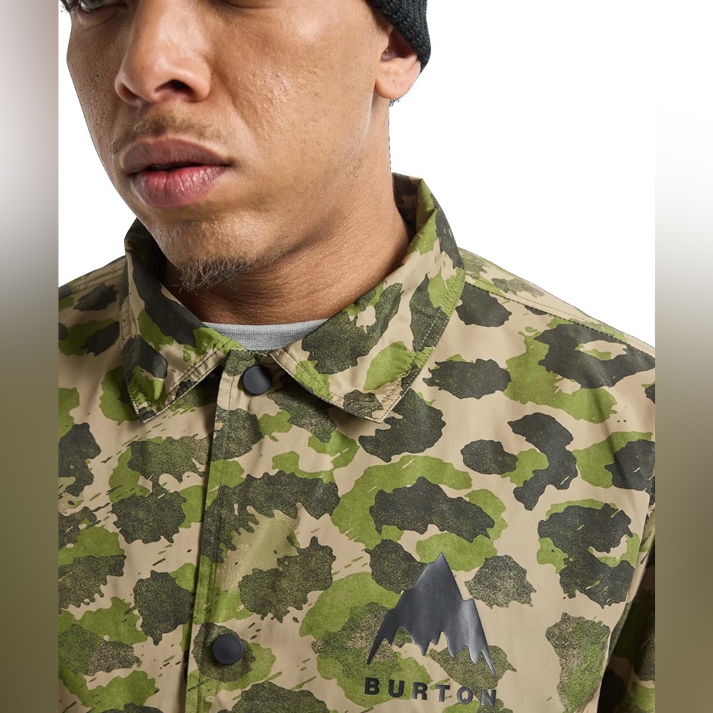 Burton Coaches Men’s Camouflage Boarding Ski Adventure Jacket Size S Nwt — image 5 of 8